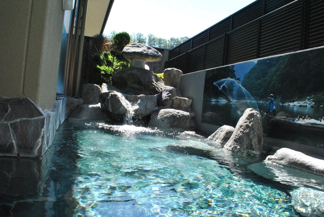 Yumoto Kumegawa Onsen Hotell Iida Exteriör bild